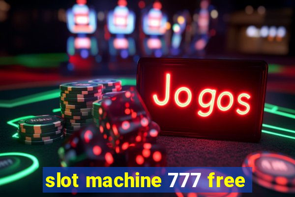 slot machine 777 free