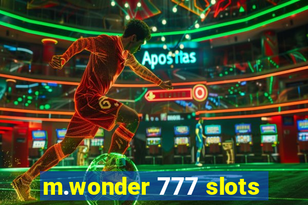 m.wonder 777 slots