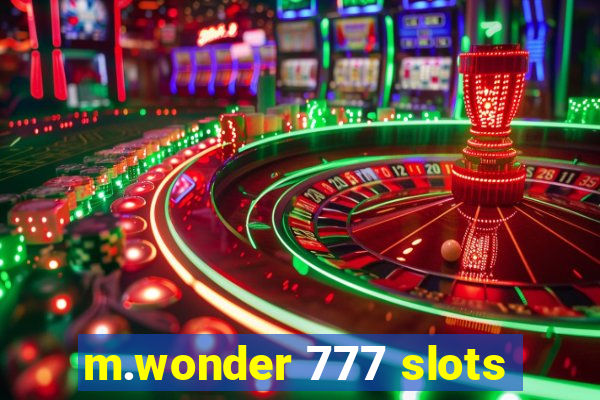 m.wonder 777 slots