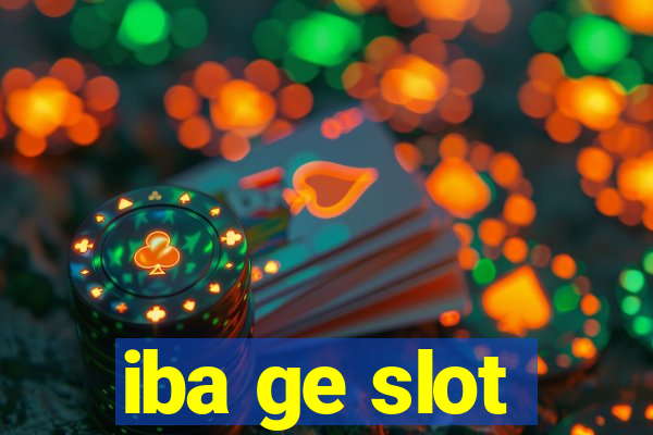 iba ge slot