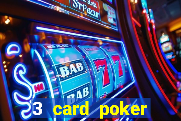 3 card poker casino rules