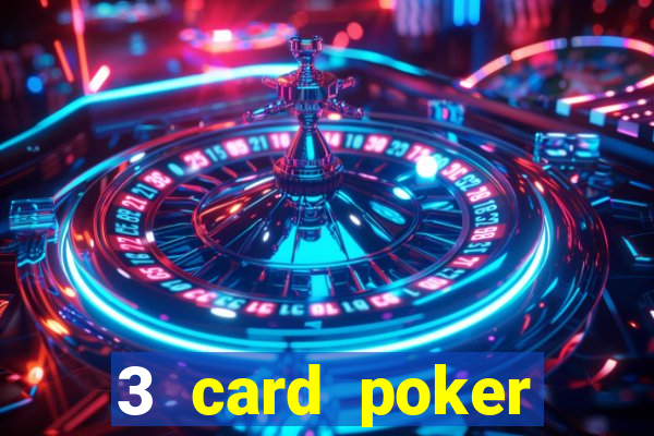 3 card poker casino rules