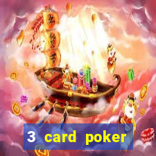 3 card poker casino rules