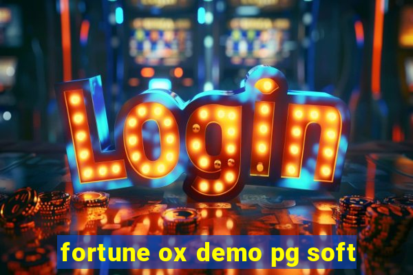 fortune ox demo pg soft