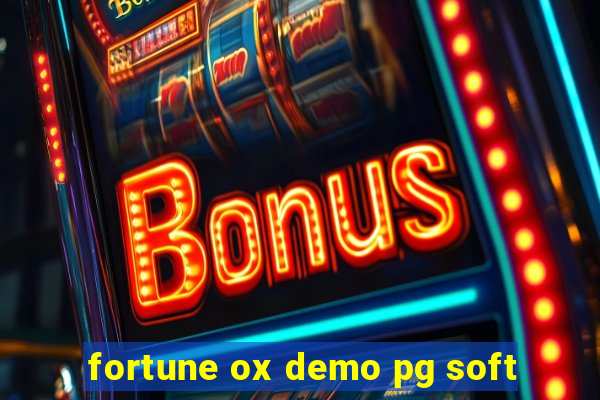 fortune ox demo pg soft