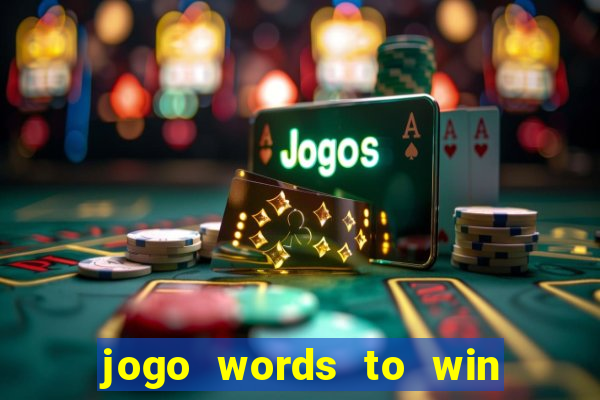 jogo words to win paga mesmo