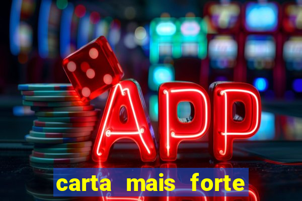 carta mais forte do poker