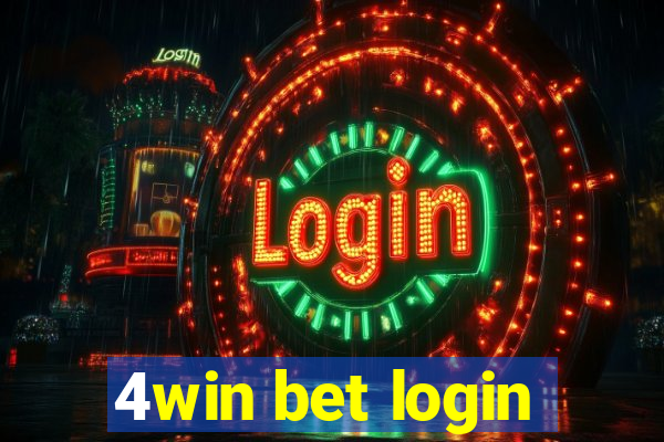 4win bet login