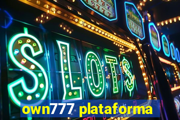 own777 plataforma