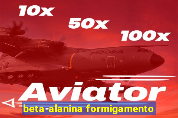 beta-alanina formigamento