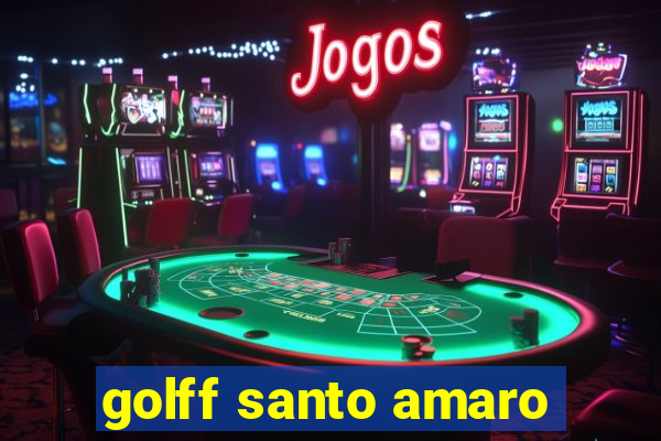 golff santo amaro