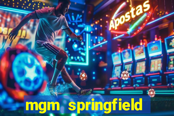 mgm springfield slot payout percentage