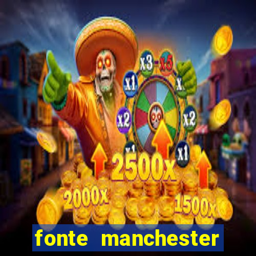 fonte manchester city download