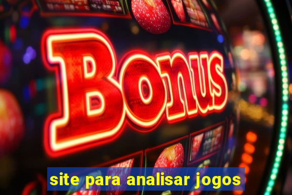 site para analisar jogos