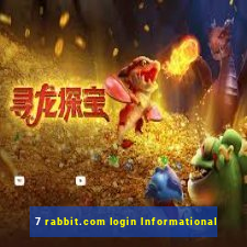 7 rabbit.com login Informational