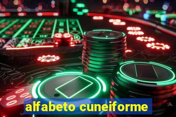 alfabeto cuneiforme