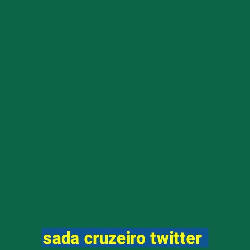 sada cruzeiro twitter