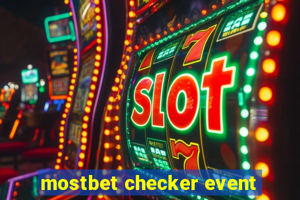 mostbet checker event