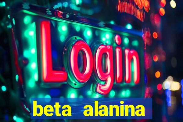 beta alanina aumenta a pressao