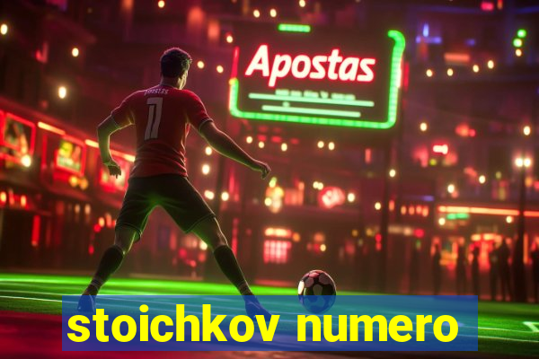 stoichkov numero