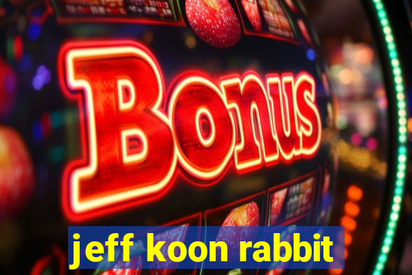 jeff koon rabbit