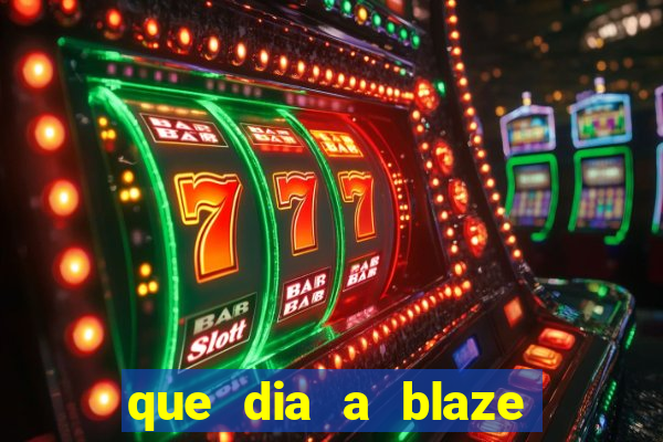 que dia a blaze paga o cashback