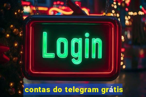 contas do telegram grátis