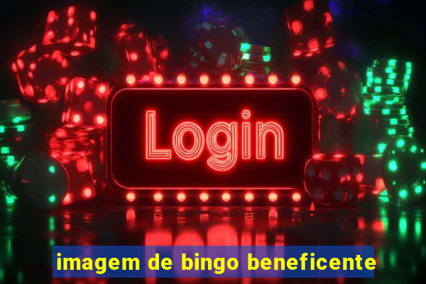 imagem de bingo beneficente