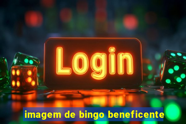 imagem de bingo beneficente