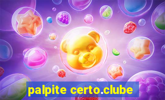 palpite certo.clube