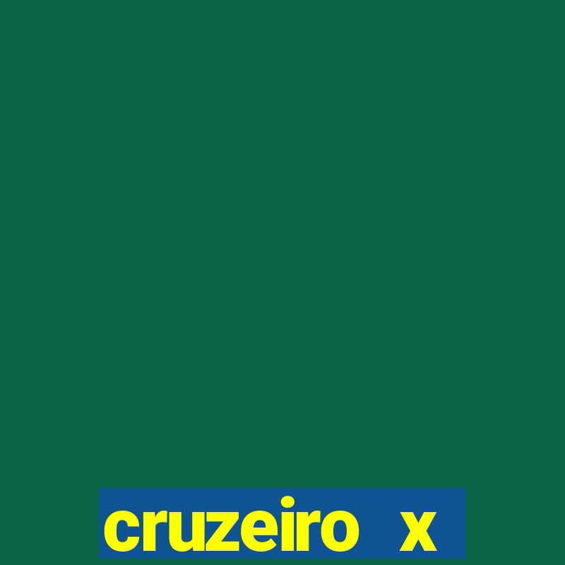 cruzeiro x fortaleza ao vivo