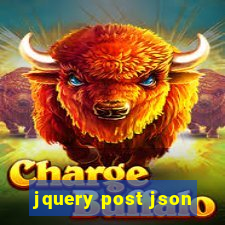 jquery post json