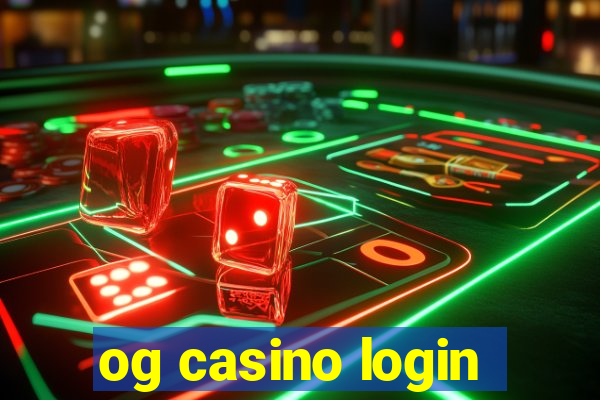 og casino login