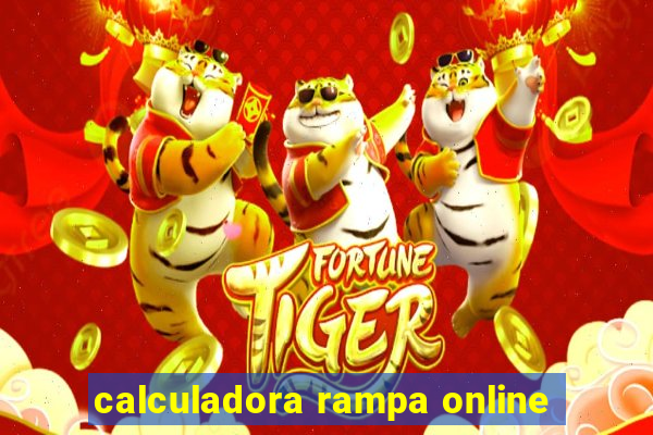 calculadora rampa online