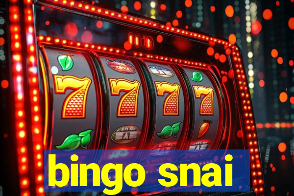 bingo snai