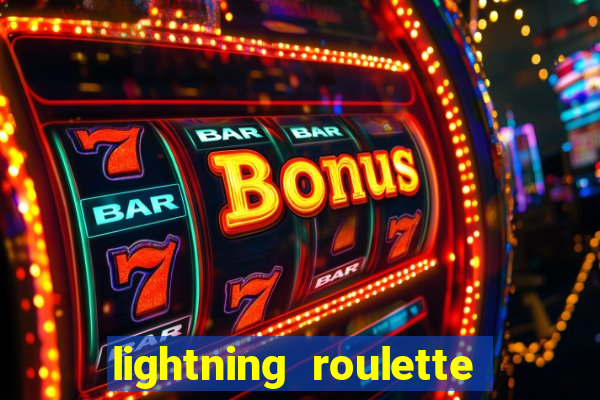 lightning roulette como jogar