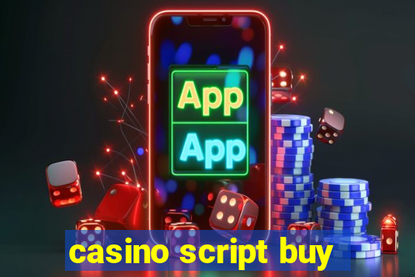 casino script buy