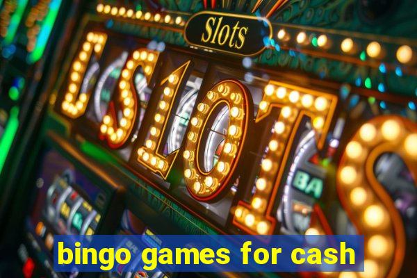 bingo games for cash