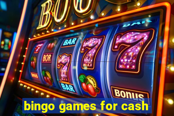 bingo games for cash