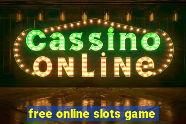 free online slots game