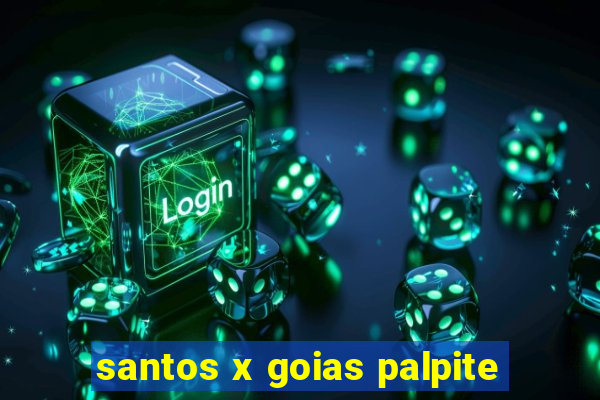 santos x goias palpite