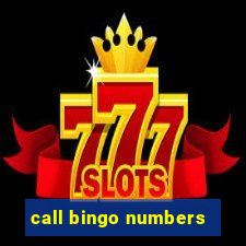 call bingo numbers