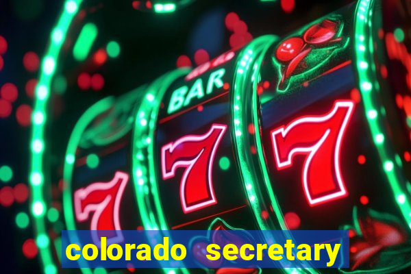 colorado secretary of state bingo