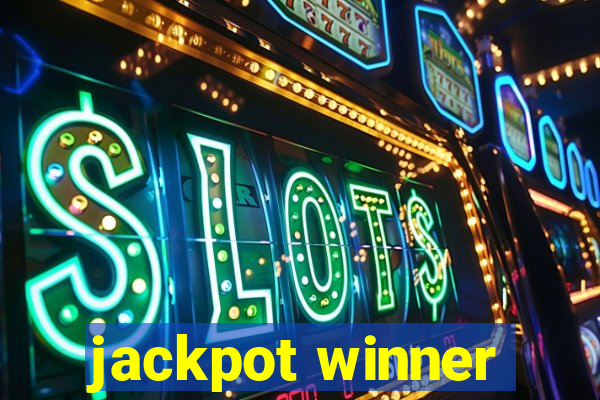 jackpot winner