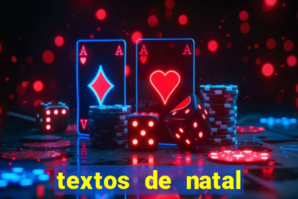 textos de natal para leitura