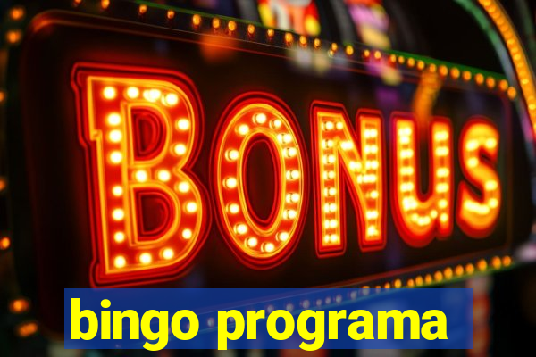 bingo programa