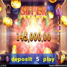 deposit 5 play with 30 bingo