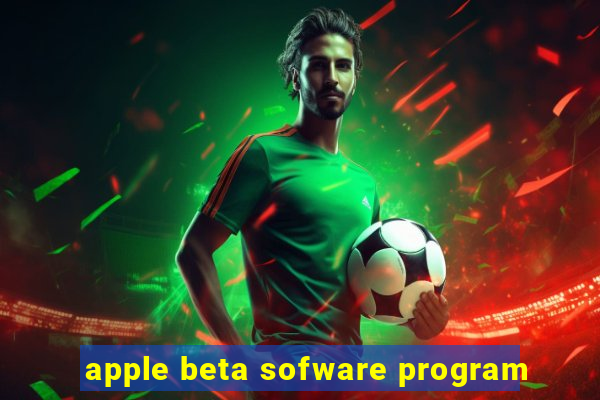 apple beta sofware program