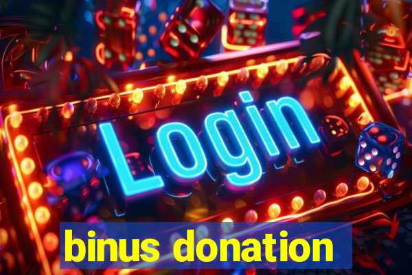 binus donation