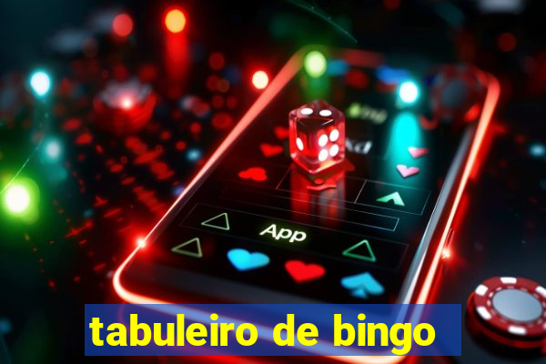 tabuleiro de bingo